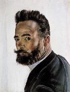 Ferdinand Hodler Self-Portrait oil painting on canvas